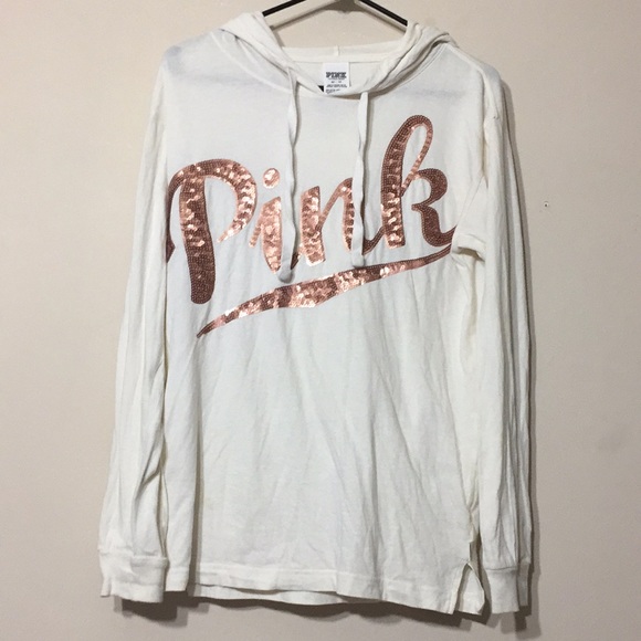 PINK Victoria's Secret Tops - VsPink hooded shirt